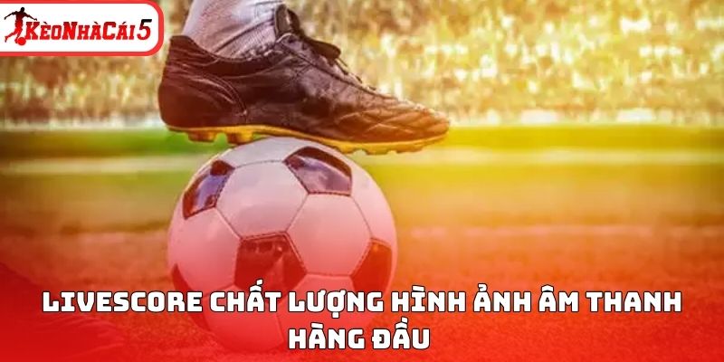 Livescore chất lượng h&igrave;nh ảnh &acirc;m thanh h&agrave;ng đầu&nbsp;