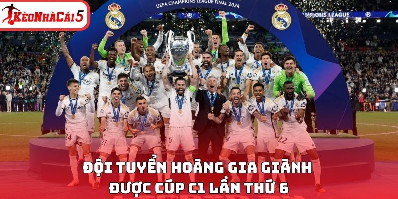 CLB Ho&agrave;ng gia gi&agrave;nh được C&uacute;p C1 lần thứ 6